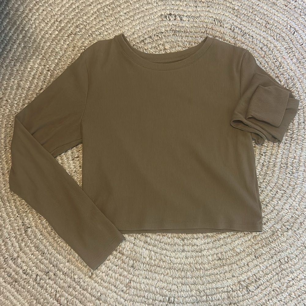GAP long sleeve top rib top | good used condition
